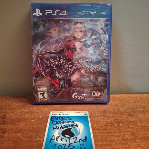 PS4 Nights of Azure FACTORY SEALED - Picture 1 of 3